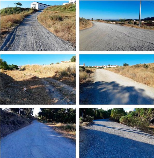 Mejoran los caminos rurales de Zalamea