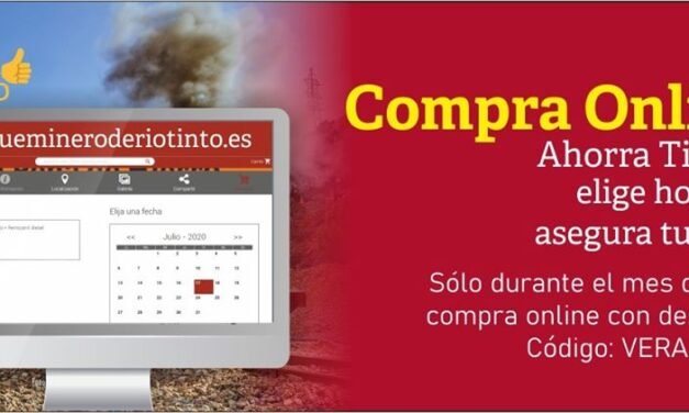 El Parque Minero de Riotinto retoma la venta online de entradas