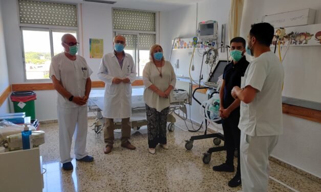 El Hospital de Riotinto habilita una nueva zona de ingreso para pacientes Covid-19
