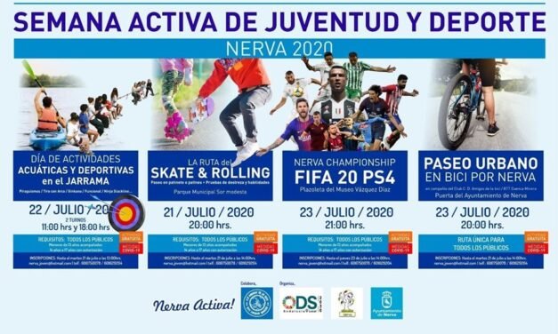 Nerva inicia su Semana Activa de Juventud y Deporte