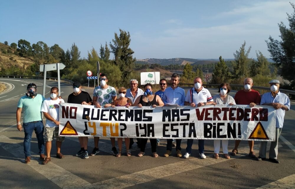 El PP de Nerva se desmarca de la marcha contra el vertedero