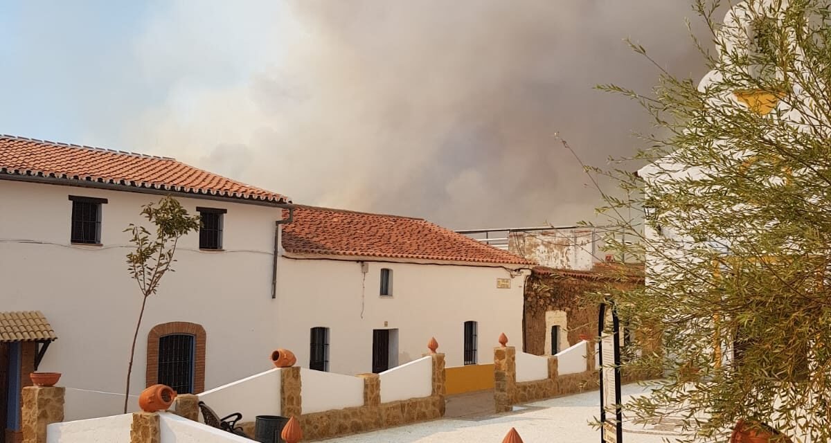 Desalojan a los vecinos de Traslasierra