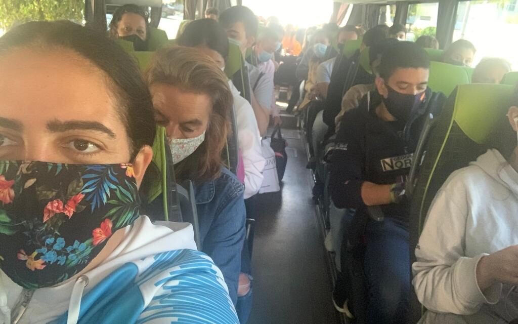 Usuarios de Damas se quejan del “hacinamiento” en los autobuses