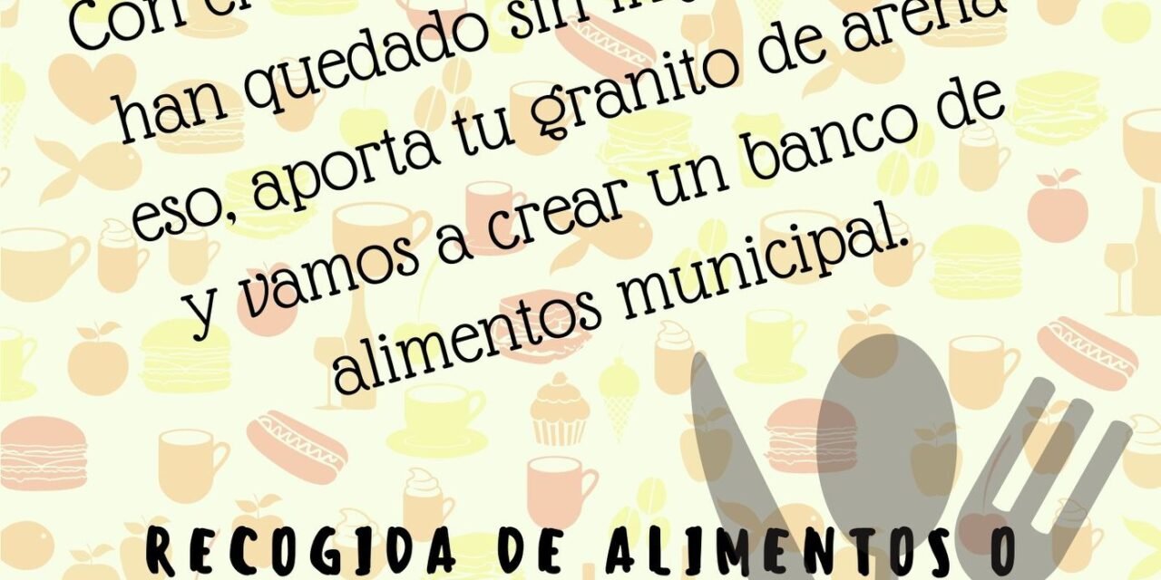 Riotinto crea un Banco Municipal de Alimentos para ayudar a los más necesitados