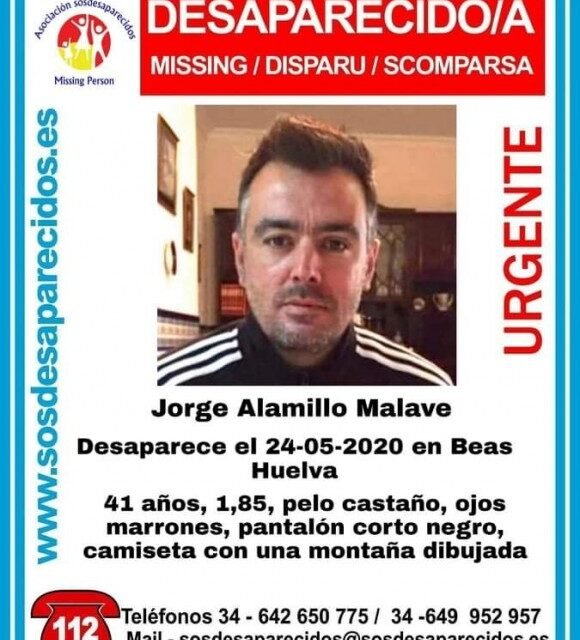 Seis meses sin Jorge Alamillo: Sin rastro del valverdeño que desapareció de la aldea de Candón