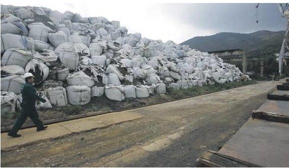 Denuncian “deficiencias” en el tratamiento de los residuos que llegaron a Nerva desde Montenegro