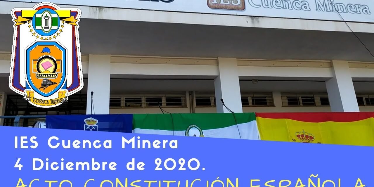 El IES Cuenca Minera celebra el Día de la Constitución con un acto virtual