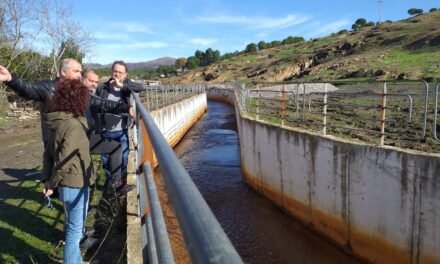 IU exige la nueva canalización del arroyo que se desbordó en Nerva
