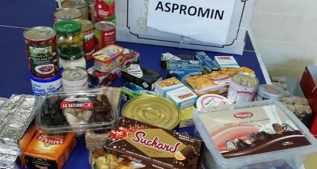El banco de alimentos de Riotinto hace su segundo reparto a familias desfavorecidas