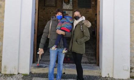 Cayetano Rivera y Eva González visitan Aracena y su Gruta de las Maravillas