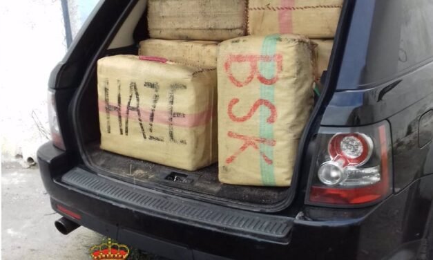 Detenido con 500 kilos de hachís en un coche en Pozo del Camino