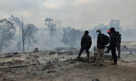 Más de 50 organizaciones exigen auxilio habitacional a las víctimas del incendio de Palos