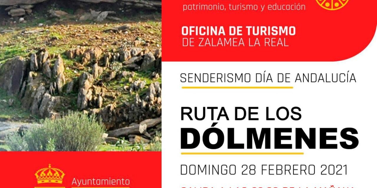 Zalamea organiza una ruta por los dólmenes para celebrar el 28F