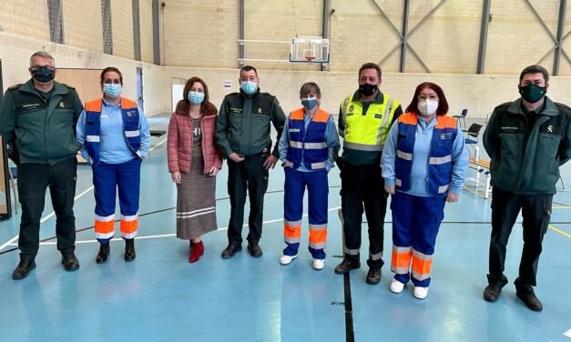 Comienzan a vacunar a los guardias civiles de la Cuenca Minera