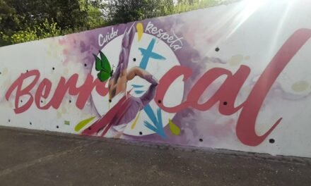 Berrocal estrena un mural contra la violencia de género