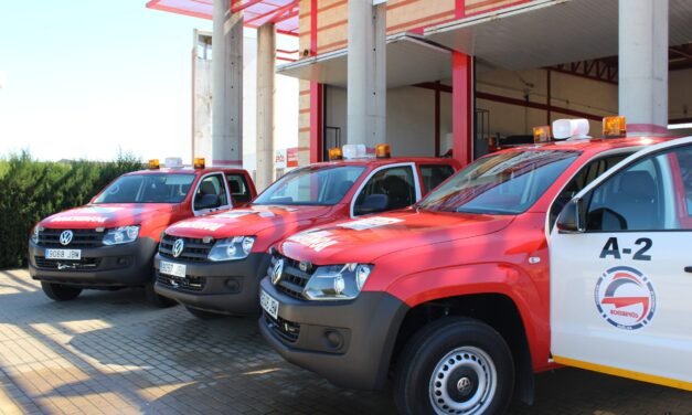 Dos heridos en una colisión entre coches en Trigueros