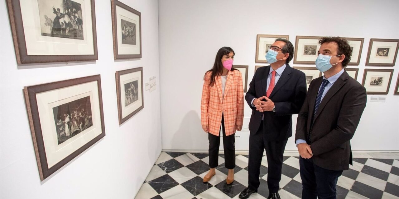 La sala El Comercial acoge la exposición de grabados ‘Las mujeres de Goya’