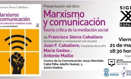 El Jesús Hermida acogerá la presentación del libro ‘Marxismo y comunicación’, de Francisco Sierra