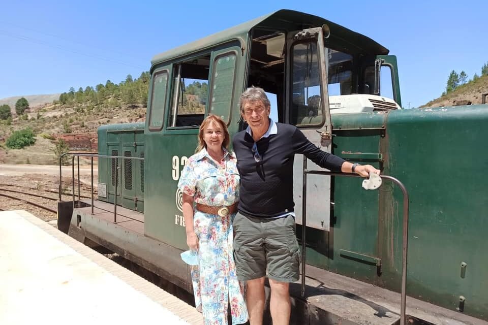 Pellegrini visita el Parque Minero de Riotinto tras llevar al Betis a Europa