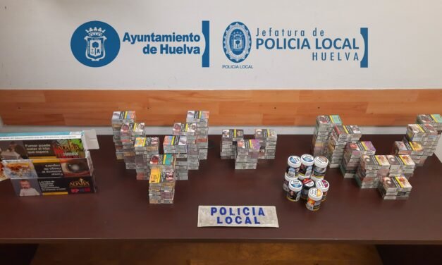 La Policía Local se incauta de 190 paquetes de tabaco procedentes de la venta ilegal