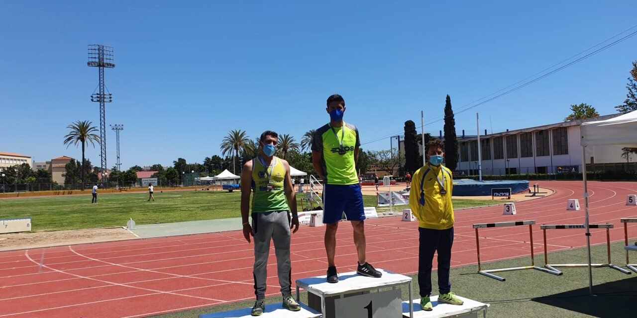 El campillero Cristóbal Rodríguez logra dos medallas en el Andaluz Máster de Atletismo