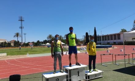 El campillero Cristóbal Rodríguez logra dos medallas en el Andaluz Máster de Atletismo