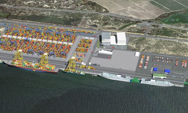 El Muelle Sur del Puerto de Huelva, plataforma multimodal del suroeste europeo