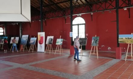 Jerónimo Díaz se alza con el primer premio del concurso de pintura al aire libre de Zalamea