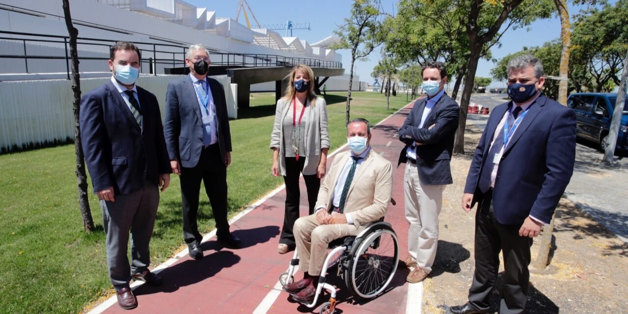 El Puerto de Huelva ejecuta en un año el 60% de su primer Plan de Accesibilidad