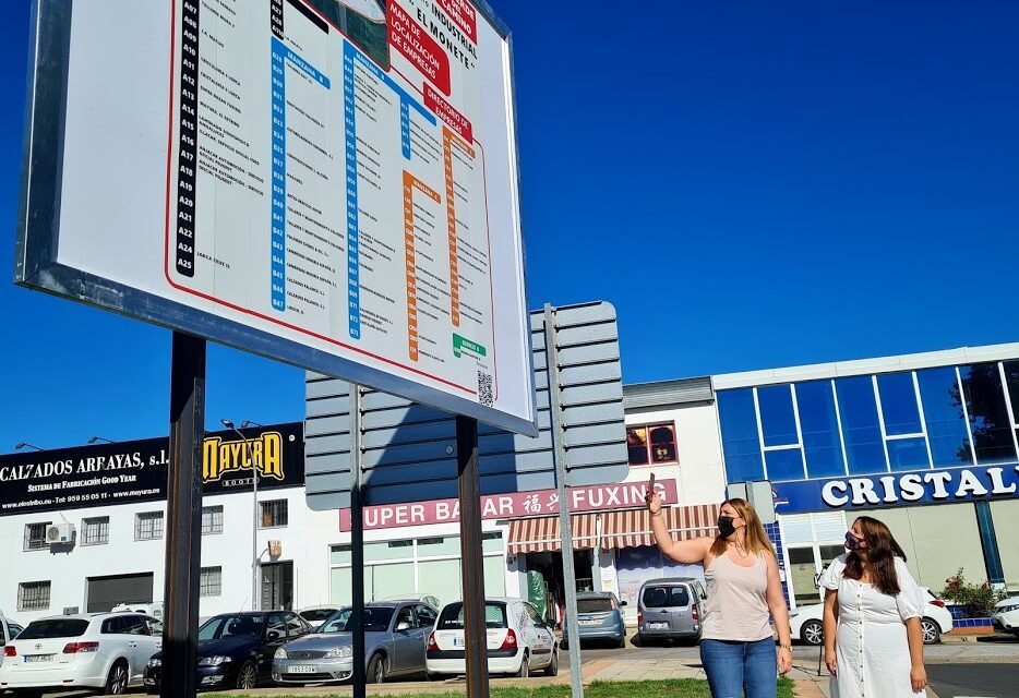 Instalan códigos QR para localizar las industrias de Valverde