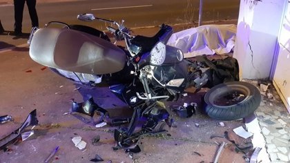 Fallece un motorista de 39 años tras una caída en la avenida Manuel Siurot de Huelva