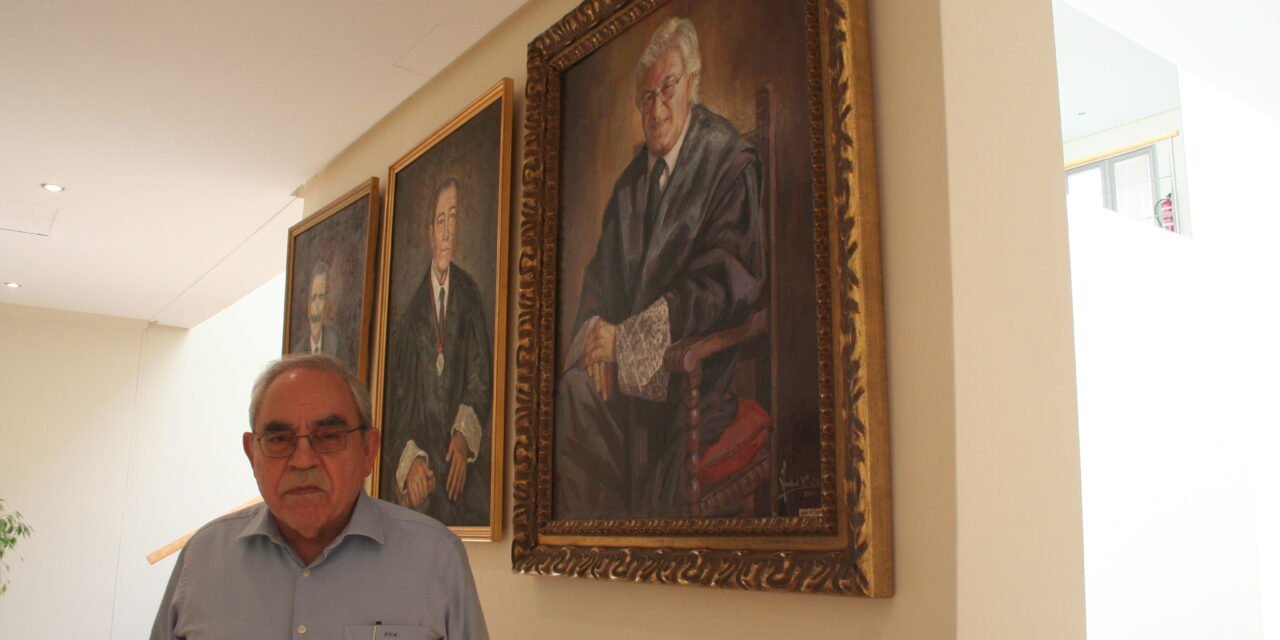 Fernando Vergel suma su retrato a la historia del Colegio de Abogados