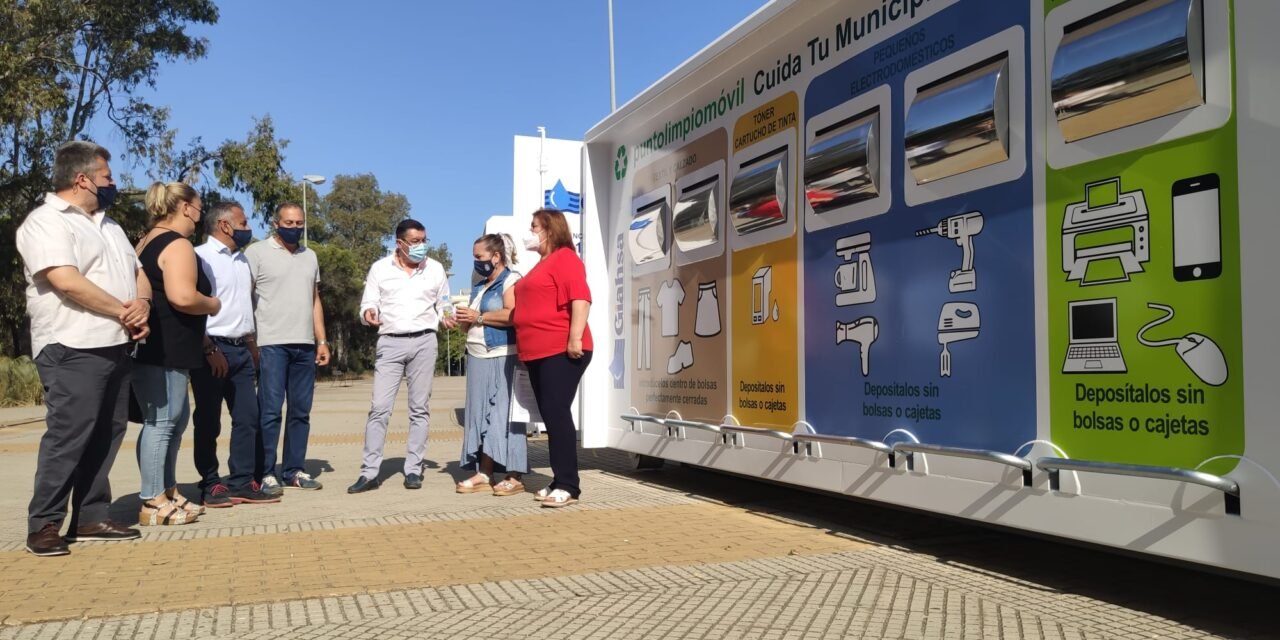 Giahsa implanta un sistema de recogida de residuos a través de puntos limpios móviles