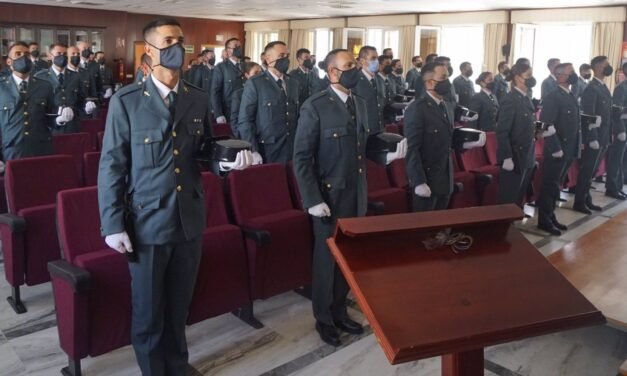 Más de 70 nuevos guardia civiles realizarán sus prácticas en Huelva este verano