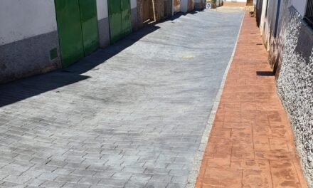 Campofrío concluye el arreglo de la calle García Velasco con fondos del PFEA