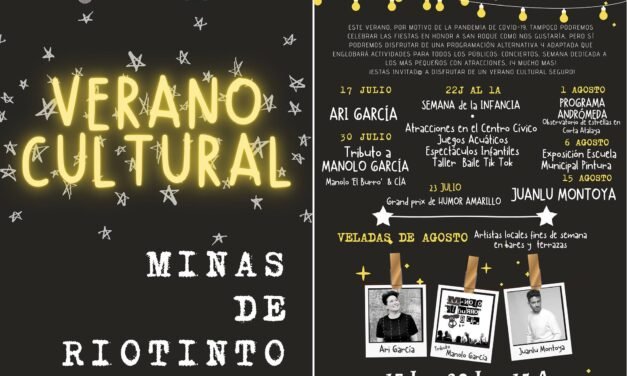 Conciertos, actividades infantiles y estrellas desde la Corta Atalaya completan el verano cultural de Riotinto