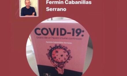 El zalameño Fermín Cabanillas presenta en Ayamonte su ‘Diario de un hiperinmune confinado’