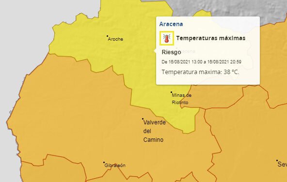 La ola de calor se extiende en la Cuenca Minera este lunes aunque el aviso baja a nivel amarillo