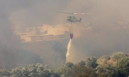 Estabilizado el incendio de Lucena tras arder más de 200 hectáreas