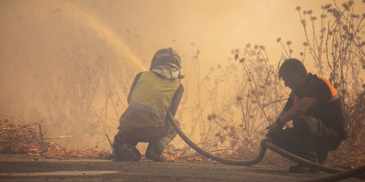 Extinguido el incendio de Bonares tras arrasar unas 30 hectáreas