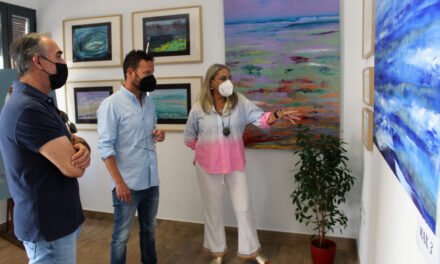 El Rompido acoge la exposición de pintura ‘marEpoca’ de Pedro Roldán