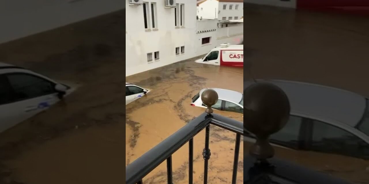 Diputación pone a disposición sus medios materiales y humanos para restablecer la situación tras la lluvia torrencial