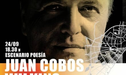 Juan Cobos Wilkins, en ‘La noche de los libros’ de Málaga