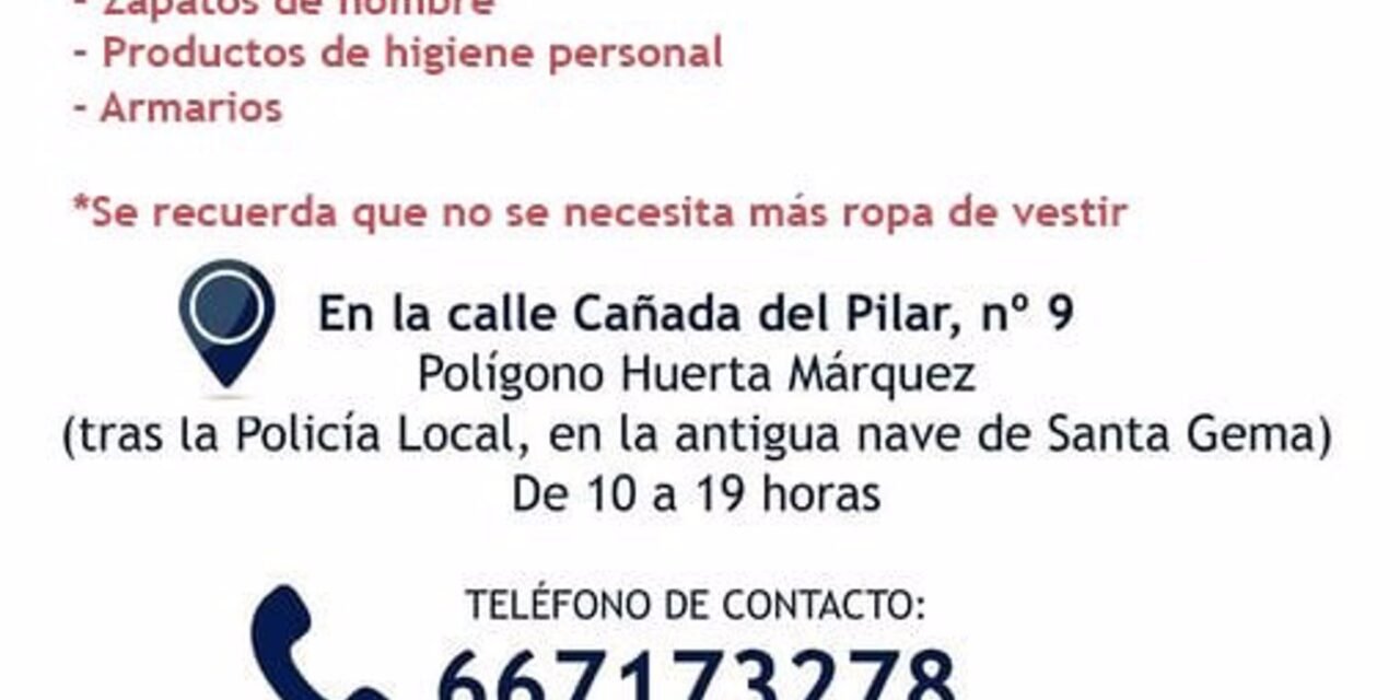 Lepe lanza su SOS y pide material escolar y productos de higiene para los afectados por las inundaciones