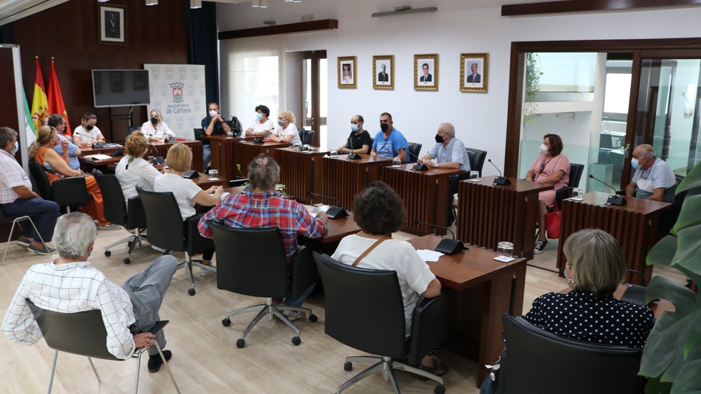 Solidaridad con los vecinos de Cartaya afectados por el temporal