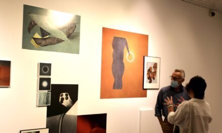 La Sala de la Provincia acoge de la exposición Time-Life de la artista palmerina Esther Morcillo