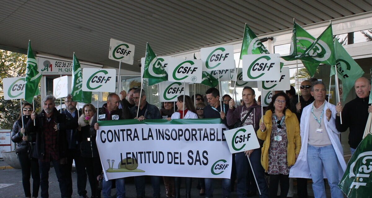 CSIF denuncia cinco meses de demora en la actualización de la bolsa de SAS