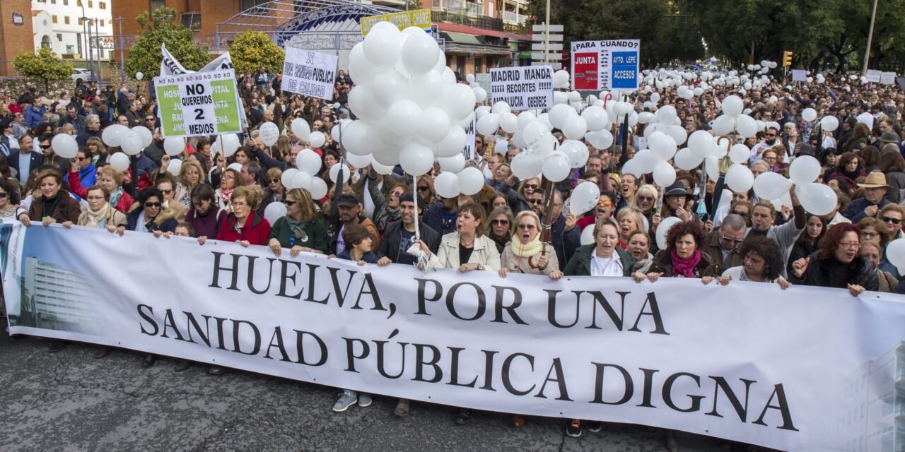 Convocan una concentración en Huelva para «recuperar la sanidad pública»