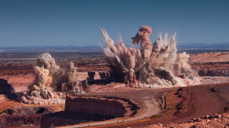 Voladuras de la mina obligarán al corte de la A-461 este jueves y viernes en Riotinto