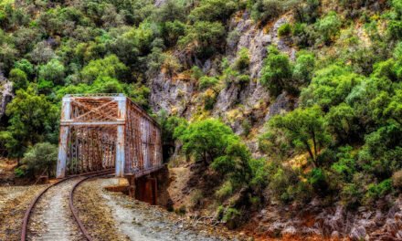 El Puente Salomón, una obra de ingeniería industrial británica en el ferrocarril minero